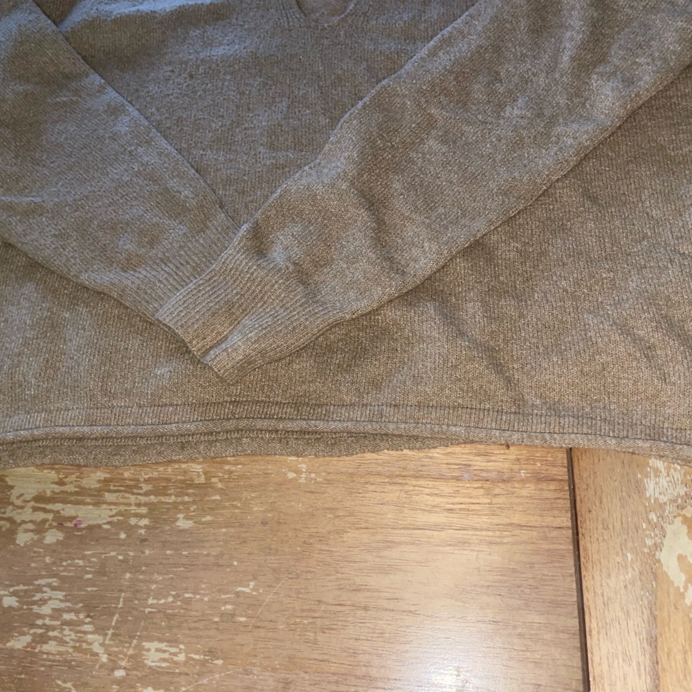 Blu Pepper Sz Small Split Rolled Hem Oversized Cr… - image 5